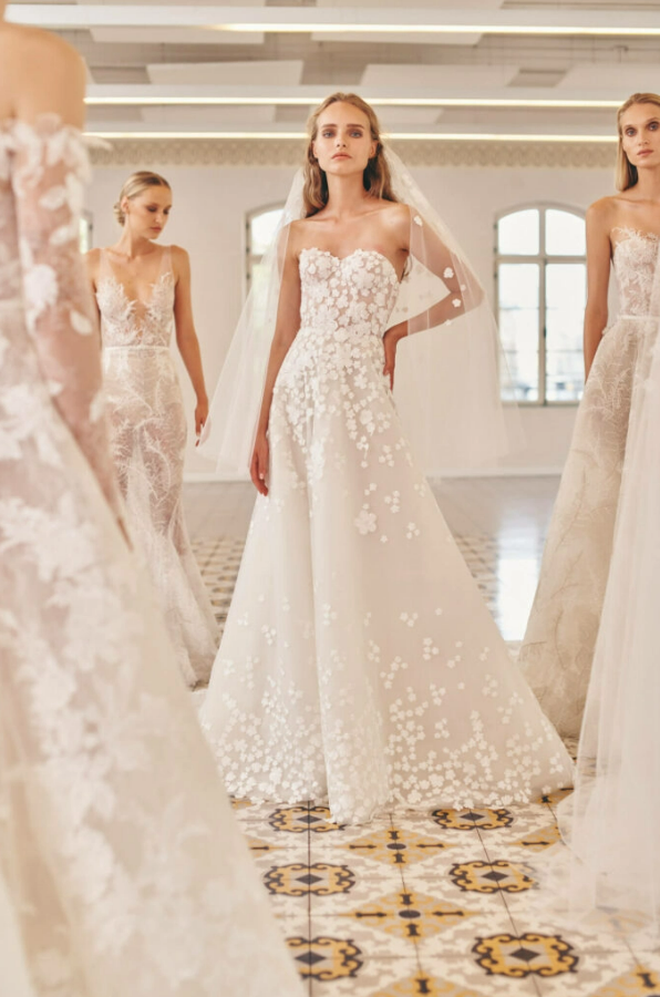 Mira zwillinger top wedding dress